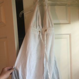 White Ralph Lauren Swim Cover Dress (Halter)